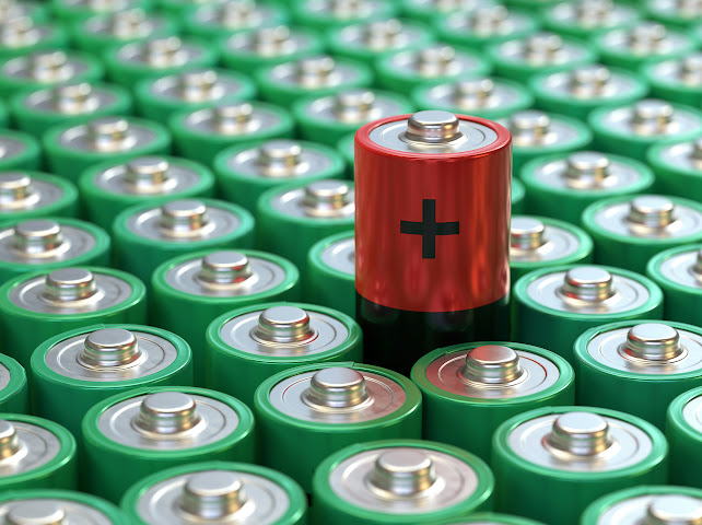Battery cells representing Specialist Recruitment